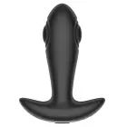 Dual Tapping vibruojantis analinis kištukas – USB įkrovimas Photo