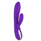 Wibrator-Joker Heating Double Rabbit Vibrator – 18–22 cm – Purple — Photo 1
