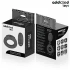 Addicted Toys Heating Effect Vibrating Silicone Ring with Remote, Black — Photo 7