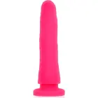 DELTACLUB Silicone Intimate System strap-on rinkinys – 23 cm (9″) – rožinis — Nuotrauka 5