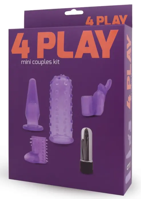 4 Play Couples Kit Purple Foto 2