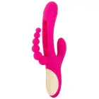 Sweet Smile Triple Vibe Vibrator with Flicking Tongue – 24.4 cm (9.6″) – Pink — Photo 5