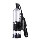 A-TOYS peenise pump Coal – 22.8 cm (9″) – Läbipaistev vibratsiooniga — Foto 9