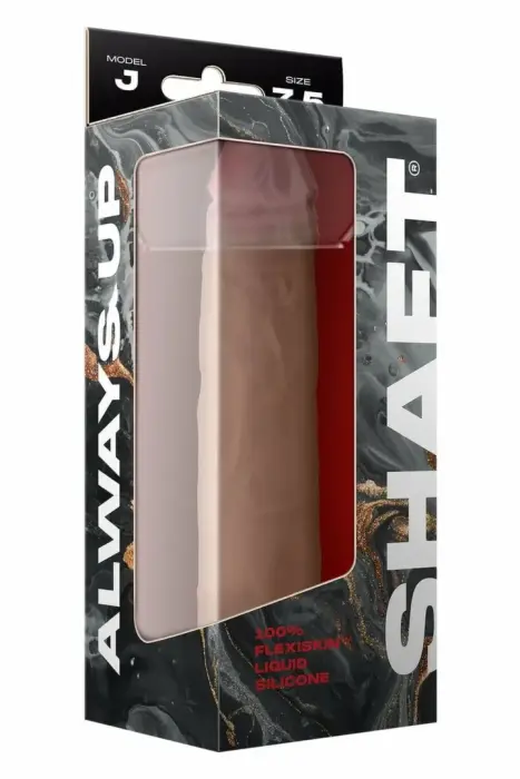 SHAFT Model J 7.5 Collu Šķidrā Silikona Intīmā Ierīce Priedes Krāsā Divslāņu