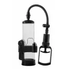 RAMROD Vibrating – penis vacuum pump with multi-speed vibrating bullet and sleeve – transparent – 20 cm — Photo 2