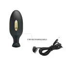 PRETTY LOVE Jefferson Anal Plug – 12 Functions – Black — Photo 6