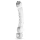 Fifty Shades of Grey Drive Me Crazy stikla divpusējs dildo – 19 cm (7.5″) – caurspīdīgs — Foto 1