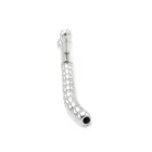 Kiotos Hollow Penis Plug with 2 Removable Knobs – 10.9 cm – Metal — Photo 4