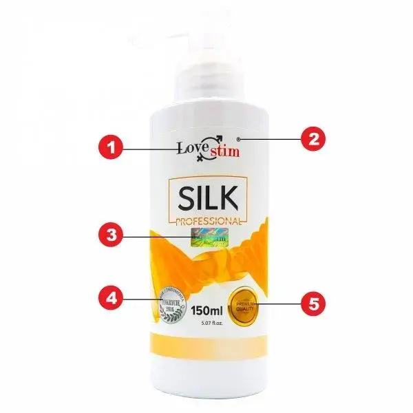 Lovestim SILK PROFESSIONAL Silicone-based Lubricant – 150 ml Photo