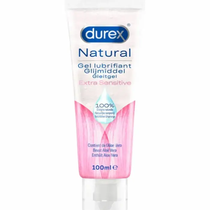 Durex Naturals Extra Sensitive Water-Based Lubricant – 100 ml