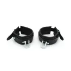 Leather Ankle cuffs with Metal Shackle Photo