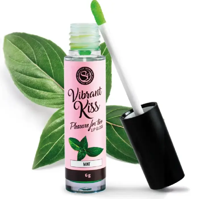 Secret Play Vibrant Kiss Mint lūpų blizgis – 6 g
