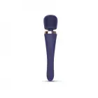 BRUSH CRUSH wand masāžas vibrators – 25.4 cm (10″) – zils — Foto 1