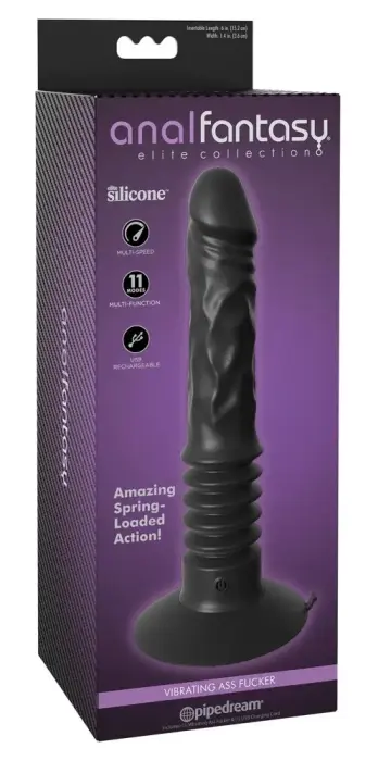 Pipedream AFE Power Motion Intimate Machine дилдо – 21 см (8.3″) – Черный