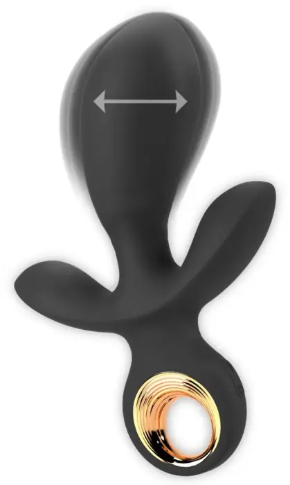 You2Toys Eternal piepūšams trīskāršs vibrators – 18.9 cm (7.4″) – rozā Foto 6