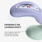 Fun Factory Laya III Pro lay-on вибратор – 10.8 см (4.25″) – зеленый — Фото 5