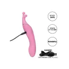 Tempt And Tease Kiss dubultais vibrators – rozā — Foto 6