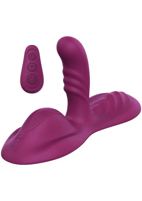 Triple Motor Grinding Vibrator – Purple