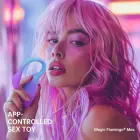 Magic Motion Flamingo Max носимый вибратор с управлением через app – синий — Фото 2