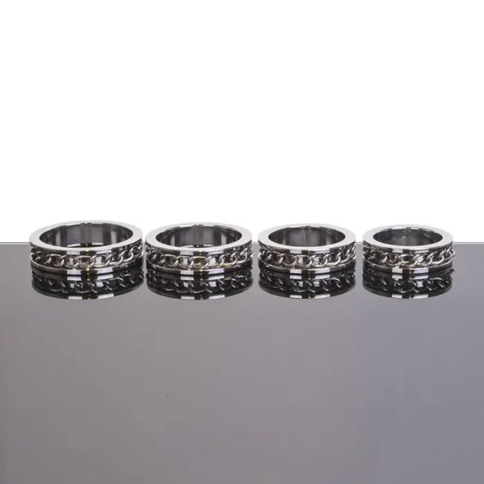 Chain Link Cock Ring – 5.5 cm