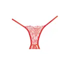 Enchanted Belle avatud aluspüksid – punased – One Size Photo