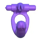 FCR Silicone Double Penetrator Vibrating Cock Ring — Photo 5