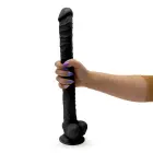 Kiotos Cox MEGA dildo – 40 cm (15.7″) – Juodas — Nuotrauka 2