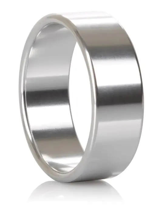 Alloy Metallic Cock Ring – XL