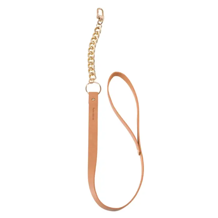 Bijoux Indiscrets Maze Leash Brown – Adjustable Vegan Leather Accessory
