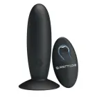 PRETTY LOVE Remote Control Vibrating Plug – 20 cm (8″) – Black — Photo 2