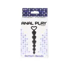 Bottom Beads anālo bumbiņu ķēde – Melns — Foto 2