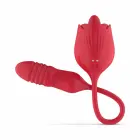 Teazers Rose daudzfunkcionāls vibrators – 22 cm – rozā — Foto 7