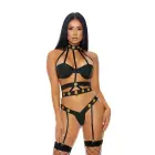 Seductive Cage apakšveļas komplekts – melns – XL — Foto 3