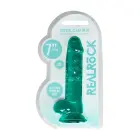 Realistic Dildo with Balls and Suction Cup – 19 cm (7.4″) – Clear — Photo 1