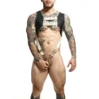 DNGEON Harness with Cockring – Gold – One size — Photo 6