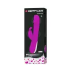 PRETTY LOVE Robert 30-функциональный кролик-вибратор – 21 см (8.3″) – розовый — Фото 9