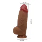 PRETTY LOVE Achille realistlik dildo – 20 cm (7.9″) — Foto 6