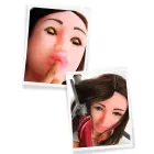 PET Fuck My Face Mega burnos masturbatorius — Nuotrauka 4