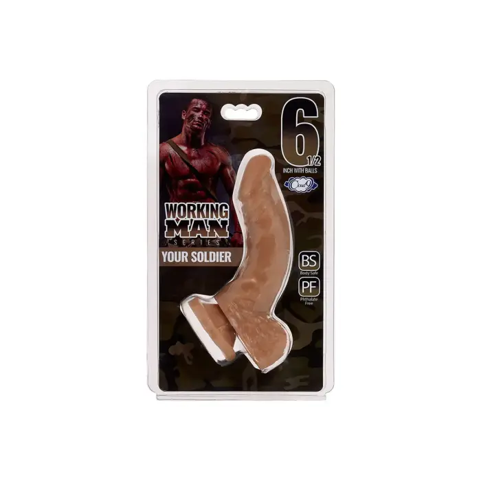 Working Man Your Soldier realistlik dildo – 16.5 cm (6.5″)