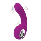 Tapping & Vibrating G-Spot Stimulator – 18 cm – Pink — Photo 5