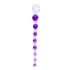 Jelly анальные бусы (10 бусин) – 29 cm (11.4″) – Фиолетовые — Фото 1