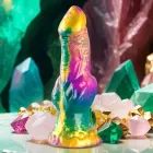 EPIC IRIS fantastinis dildo – 22.5 cm (8.9″) – spalvotas — Nuotrauka 8