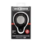 Perfect Fit Cock Armour Regular Black – Anatomical Support Ring, 43 mm — Photo 2