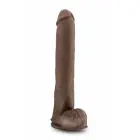 Blush Au Naturel Daddy 14" – divslāņu Sensa Feel dildo ar piesūcekni – miesas krāsā – 35,6 cm — Foto 4
