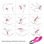 ARMONY truša vibrators – 20 cm (7.9″) – rozā — Foto 2