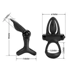 PRETTY LOVE - Vibrating Cock Ring - Black — Photo 8