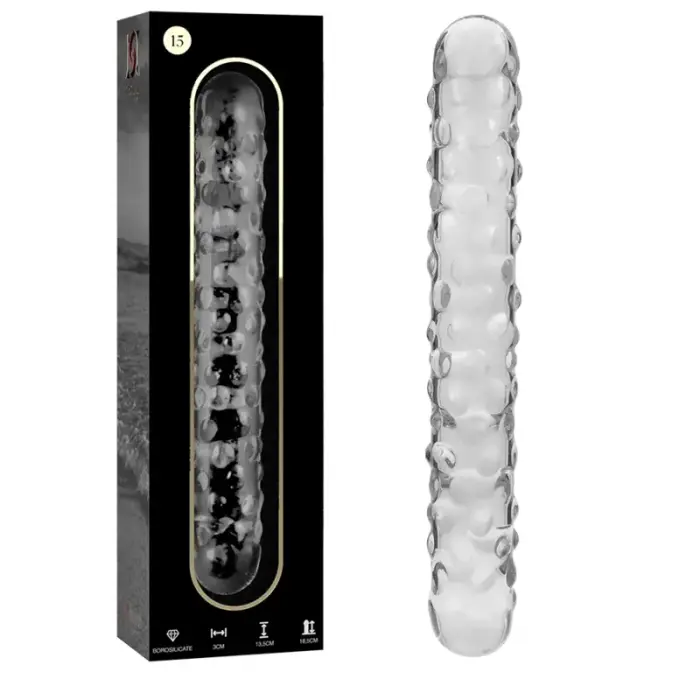 Ibiza Nebula Series Model 15 stiklinis dildo – 18.5 cm