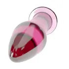 Stikla Romance Dildo – 12.7 cm (5″) – Melns Foto 4