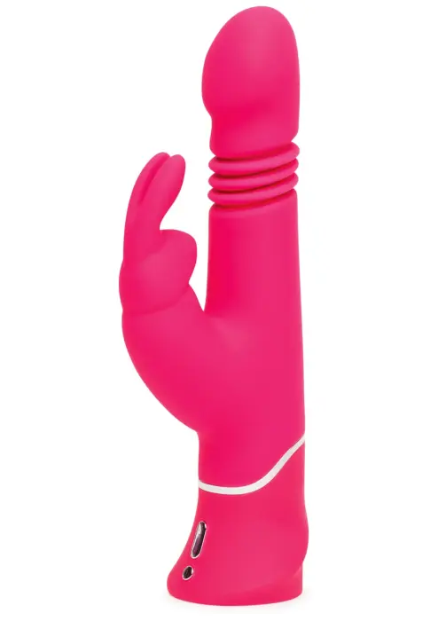 Thrusting Realistic Rabbit Vibrator – Pink