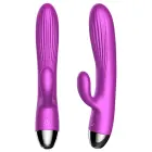 Violets truša pulsējošs vibrators ar sildīšanas funkciju — Foto 16